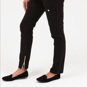 Jaanuu Black Skinny Cargo Pants Size Small